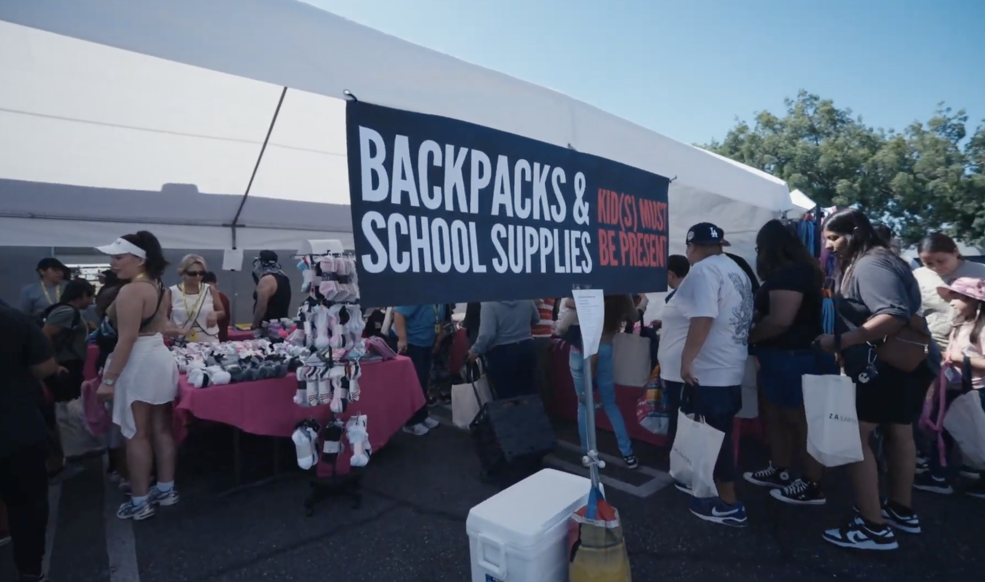 Annual Back To School Drive