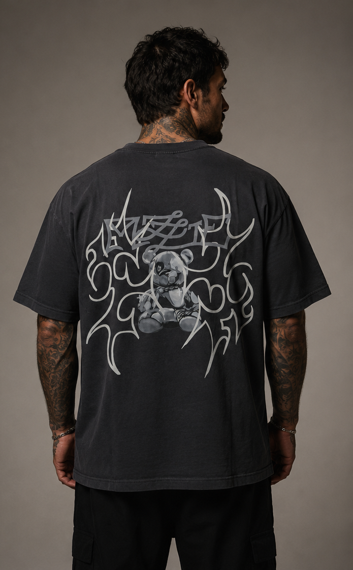 Unwanted Charcoal Tee