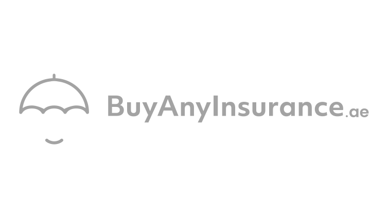 Logo of BuyAnyInsurance, featuring a stylized umbrella and the company name.