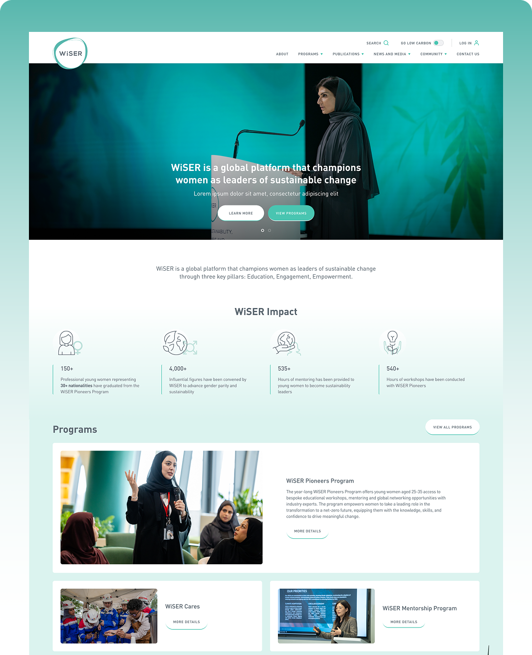 WiSER, Masdar