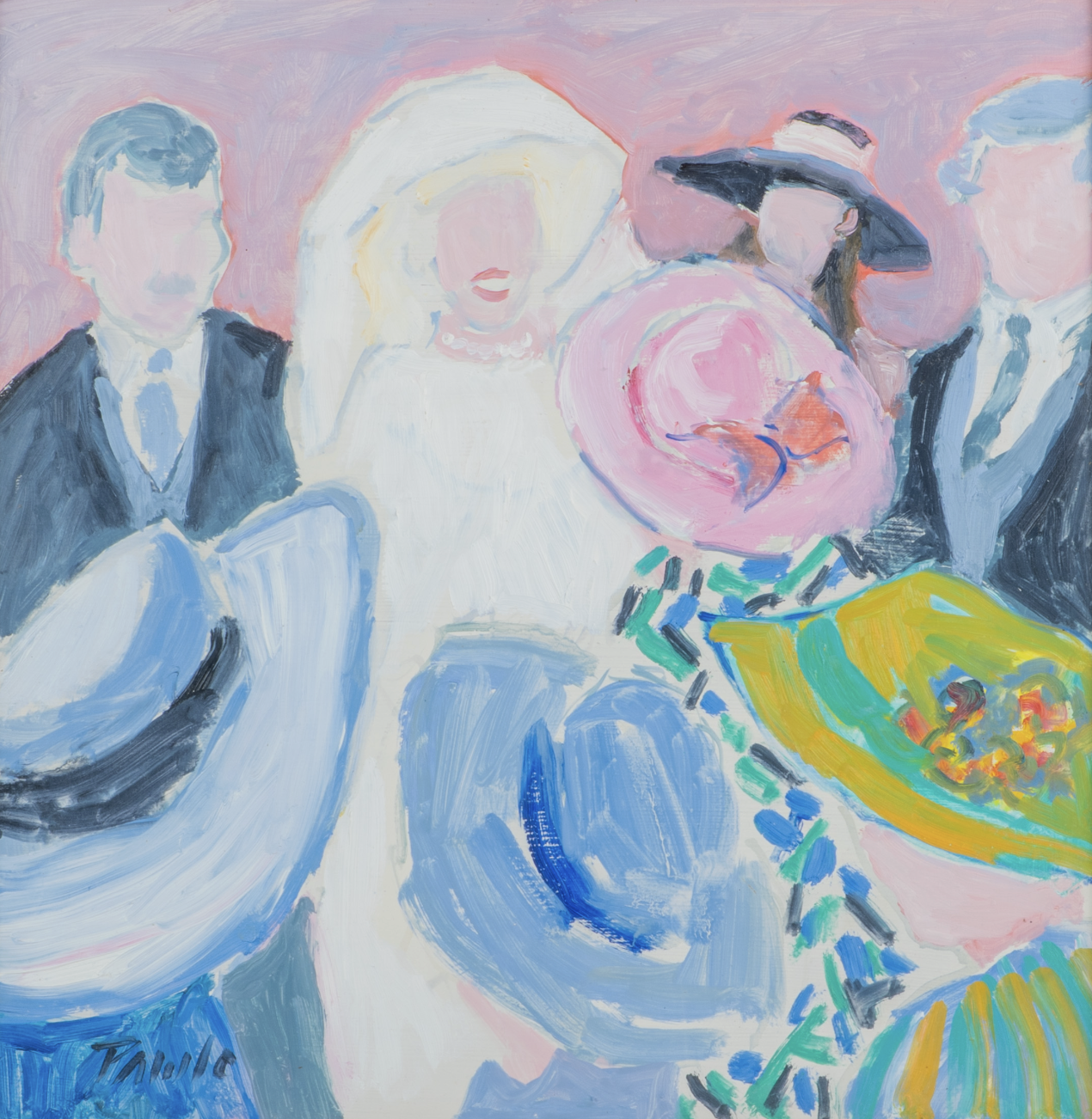 John Pawle, The Wedding Party, Unframed image.png
