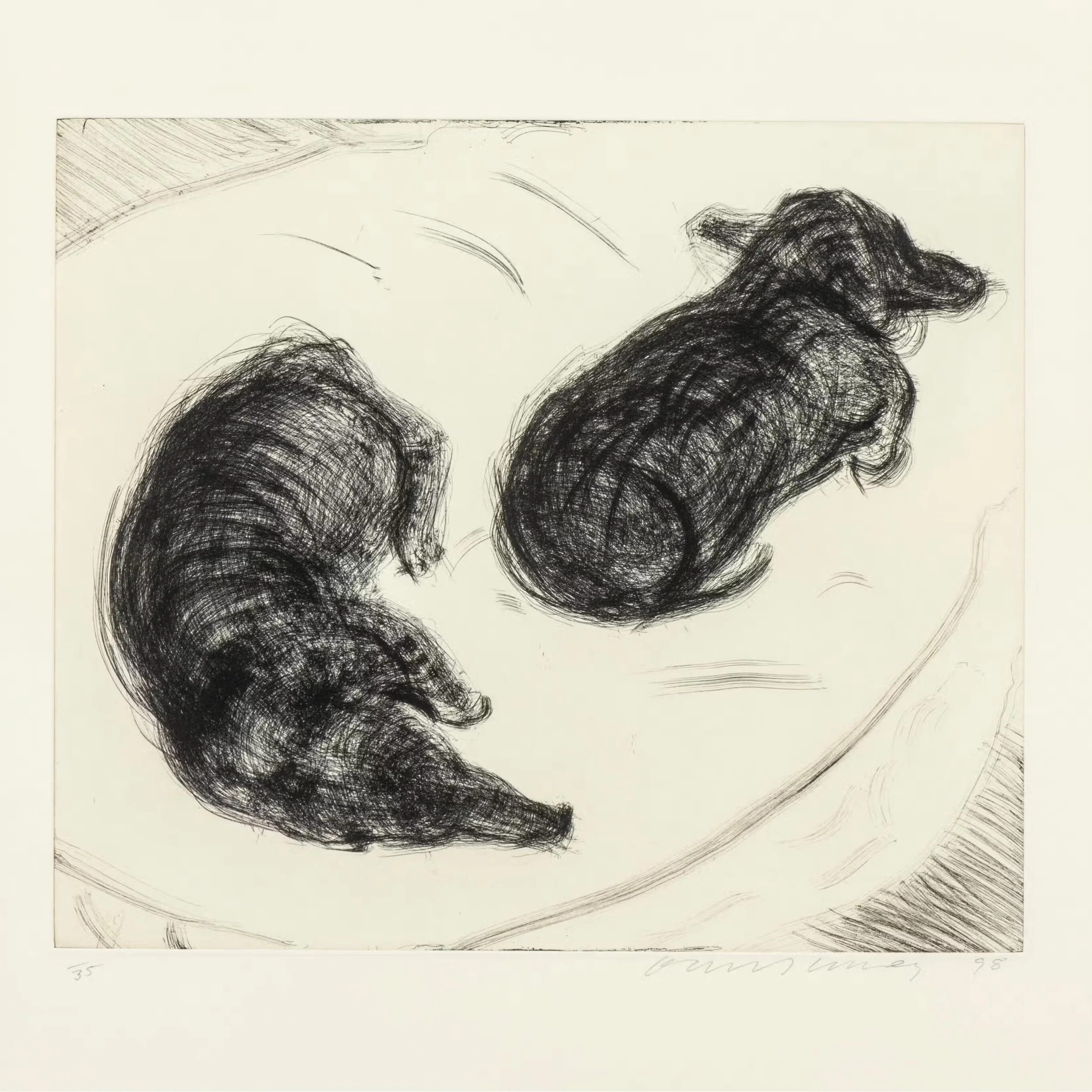 An ode to one of the greatest of our time. Thank you David Hockney for your inspiring works, not least your gorgeous dachshunds 🙏🏻