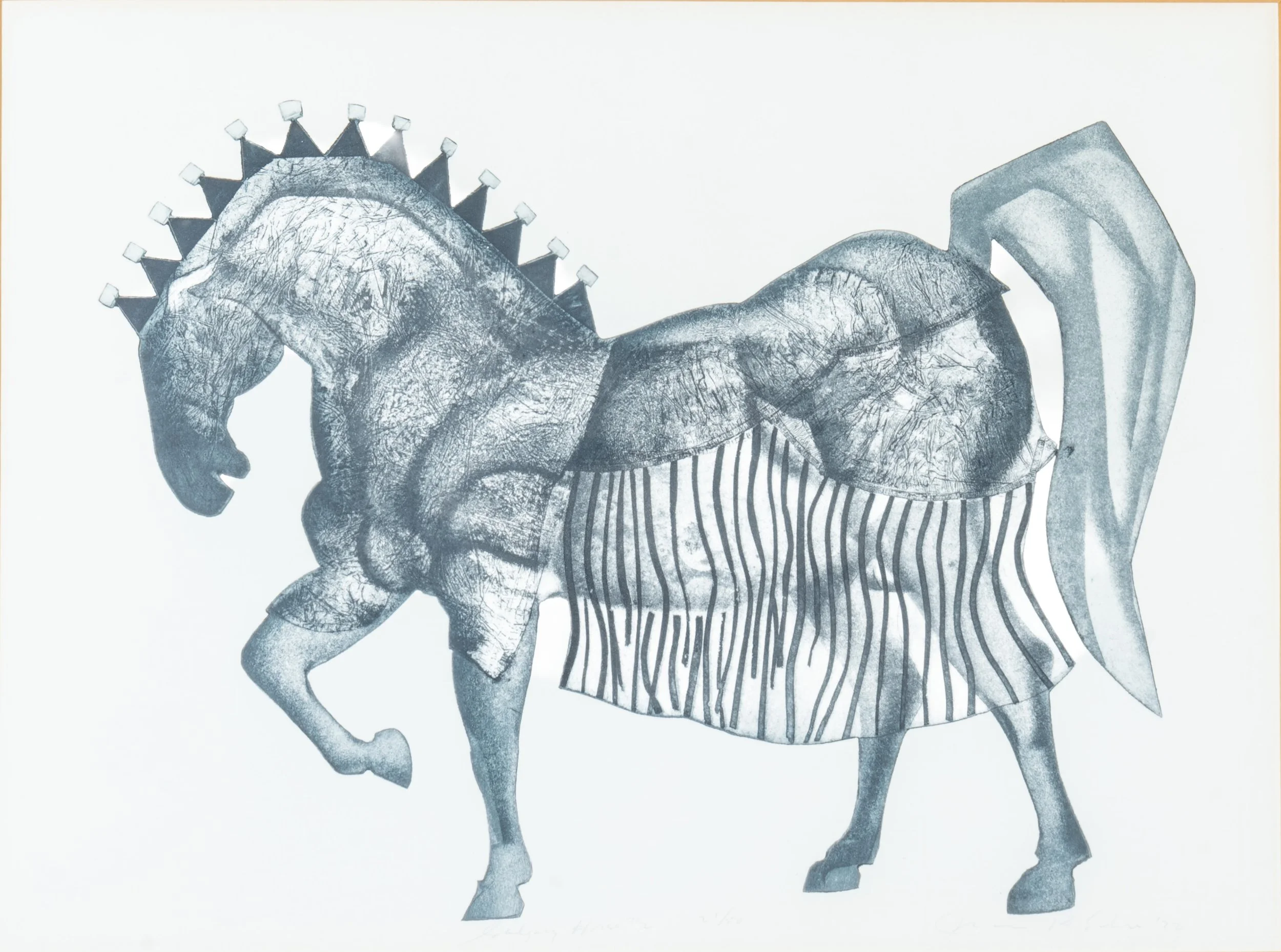 John Esler, Cavalry Horse Unframe.jpg