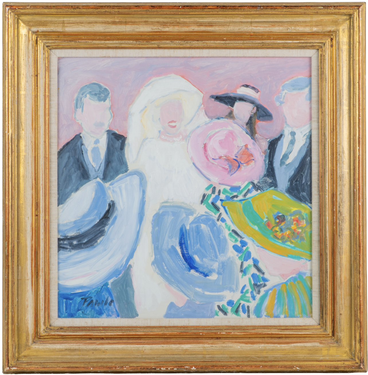 John Pawle, The Wedding Part, Framed image.png