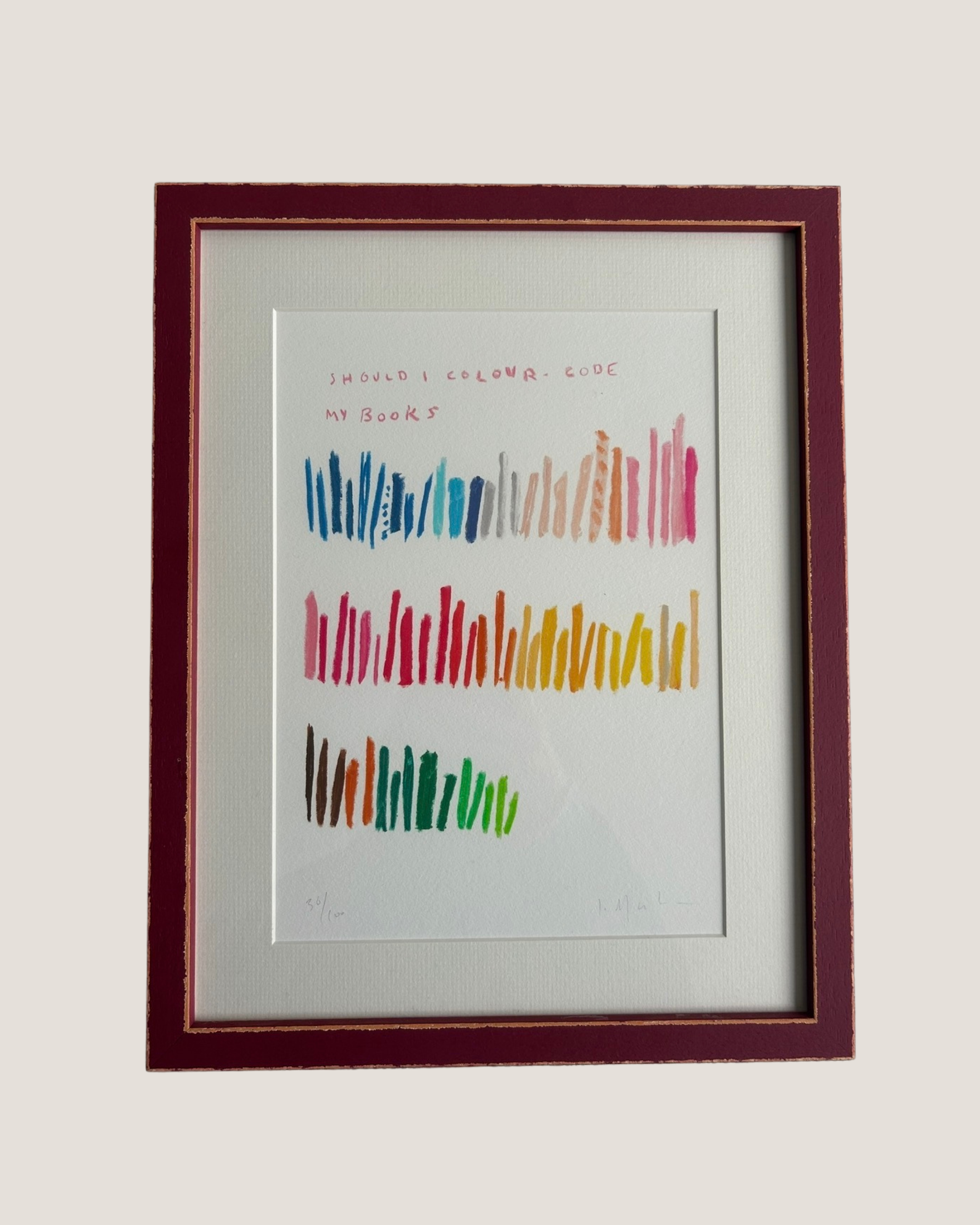 Lucy Mahon - Should I Colour Code My Books