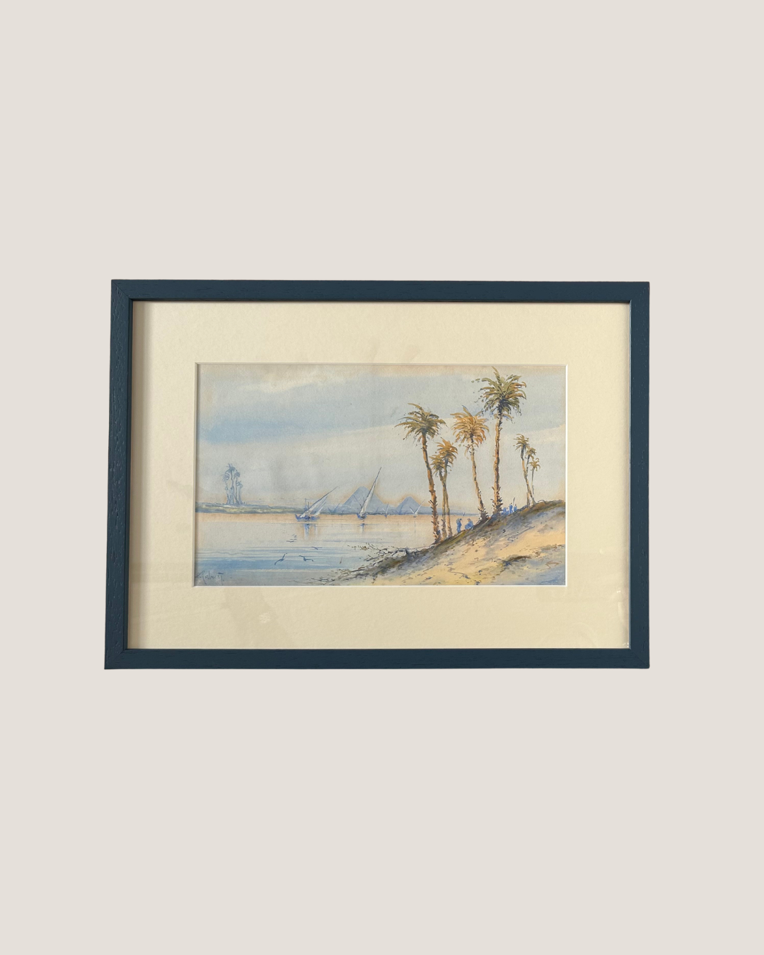 Albert Calvert - Feluccas on the Nile