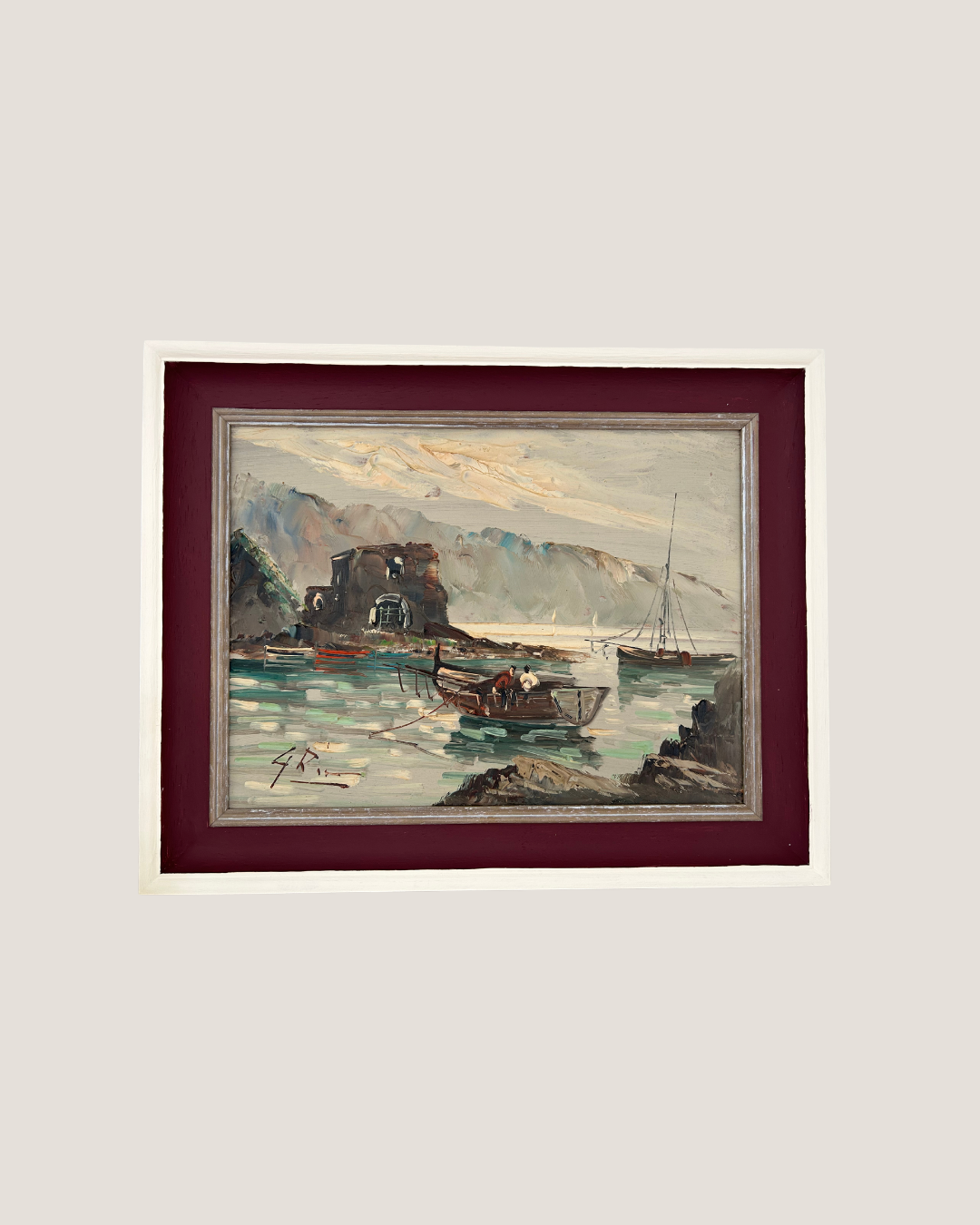G Rizzo - Harbour Scene