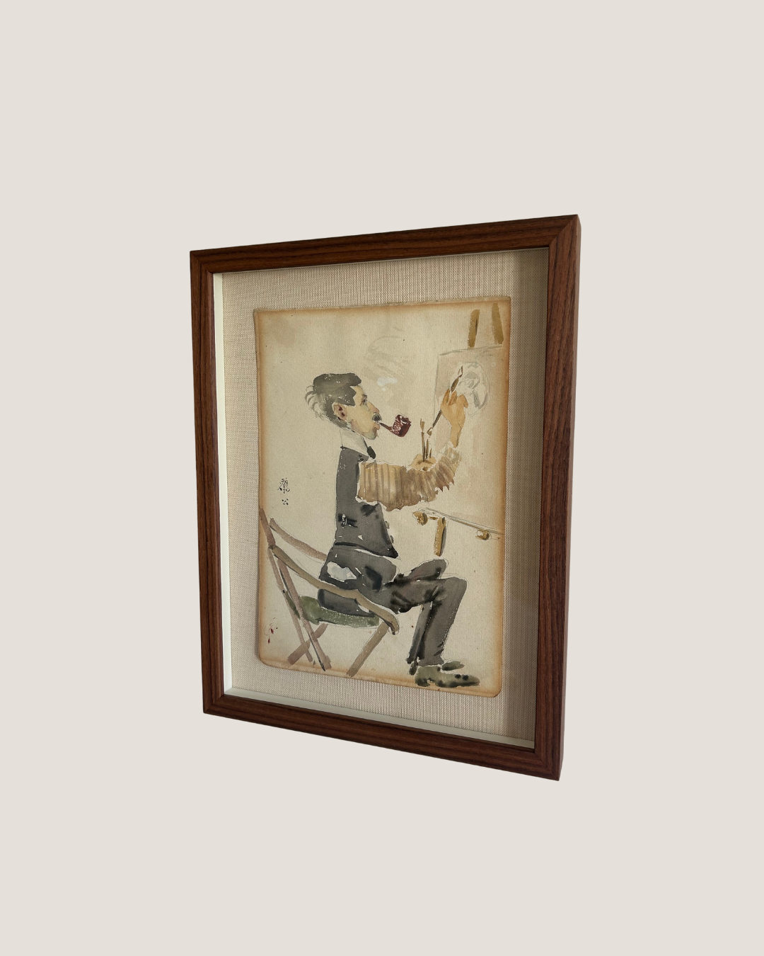 Artist at his Easel