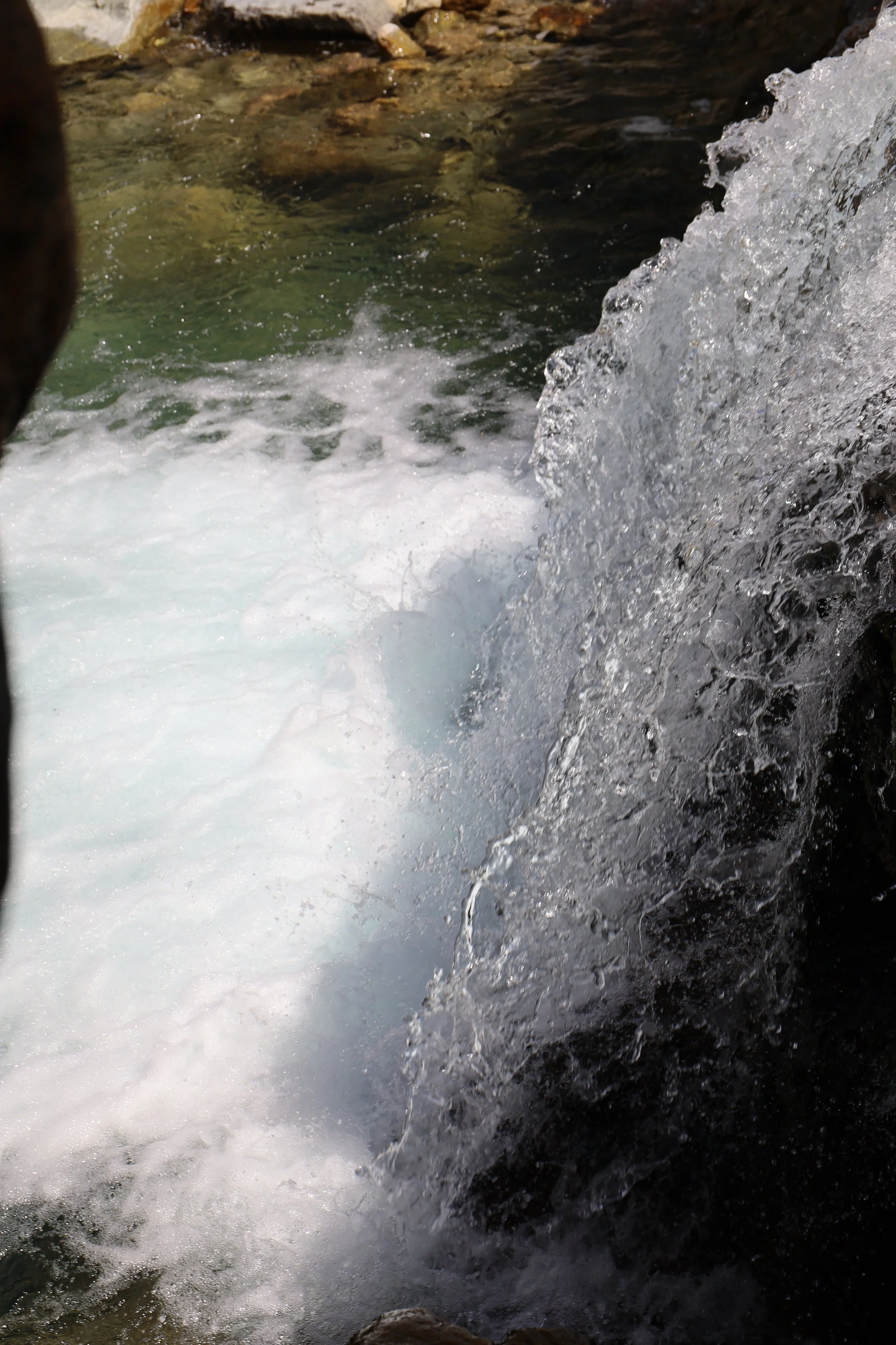 Waterfall close up by Lameria