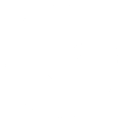 A black check mark inside a circle