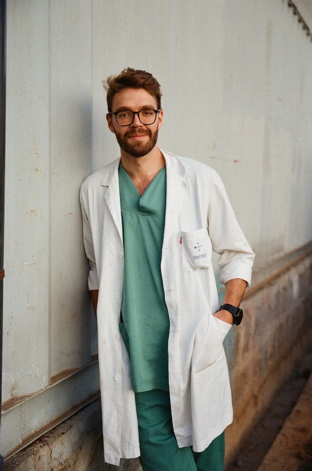 portrait of doctor, missionary surgeon