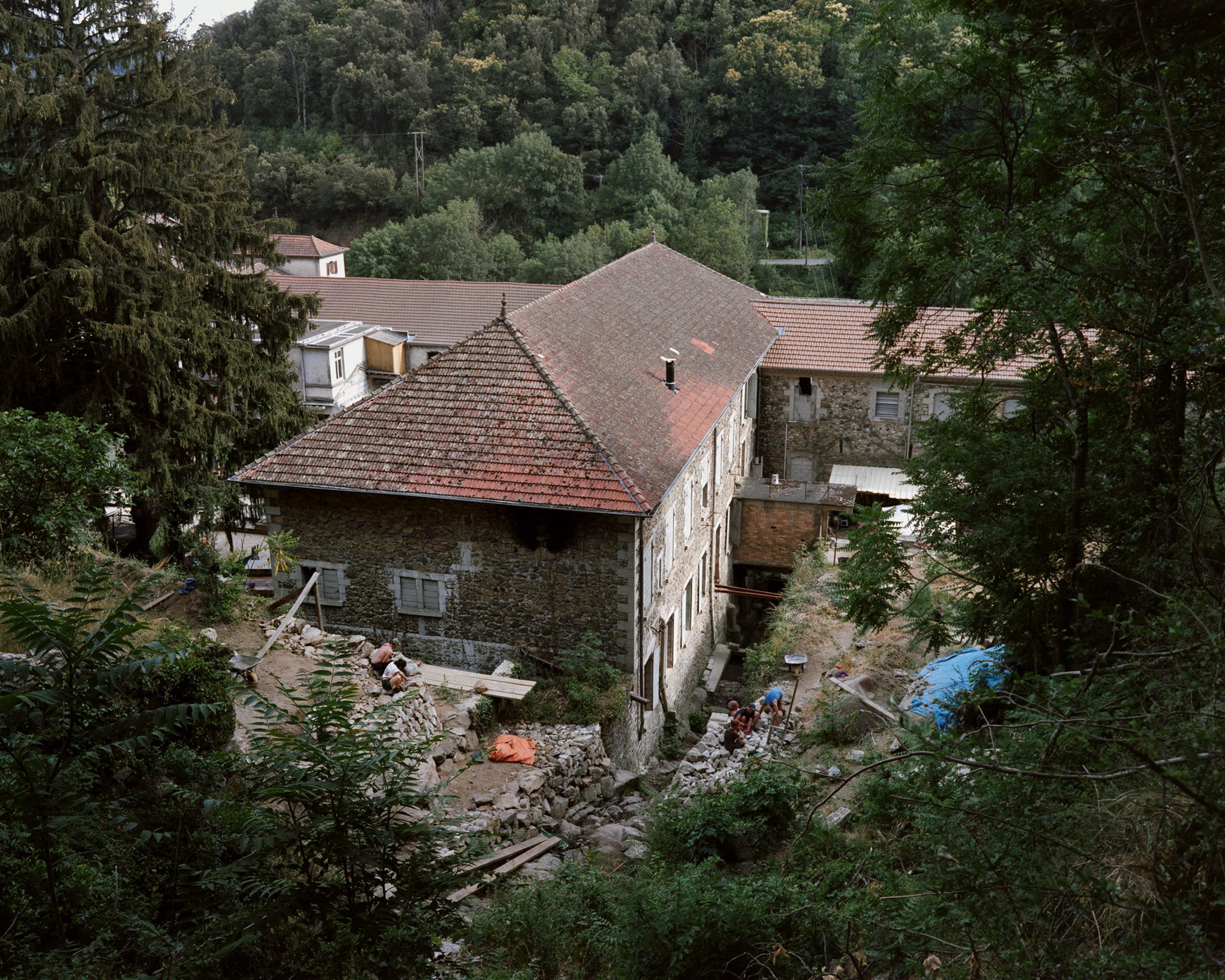 Moulinage de Chirols.