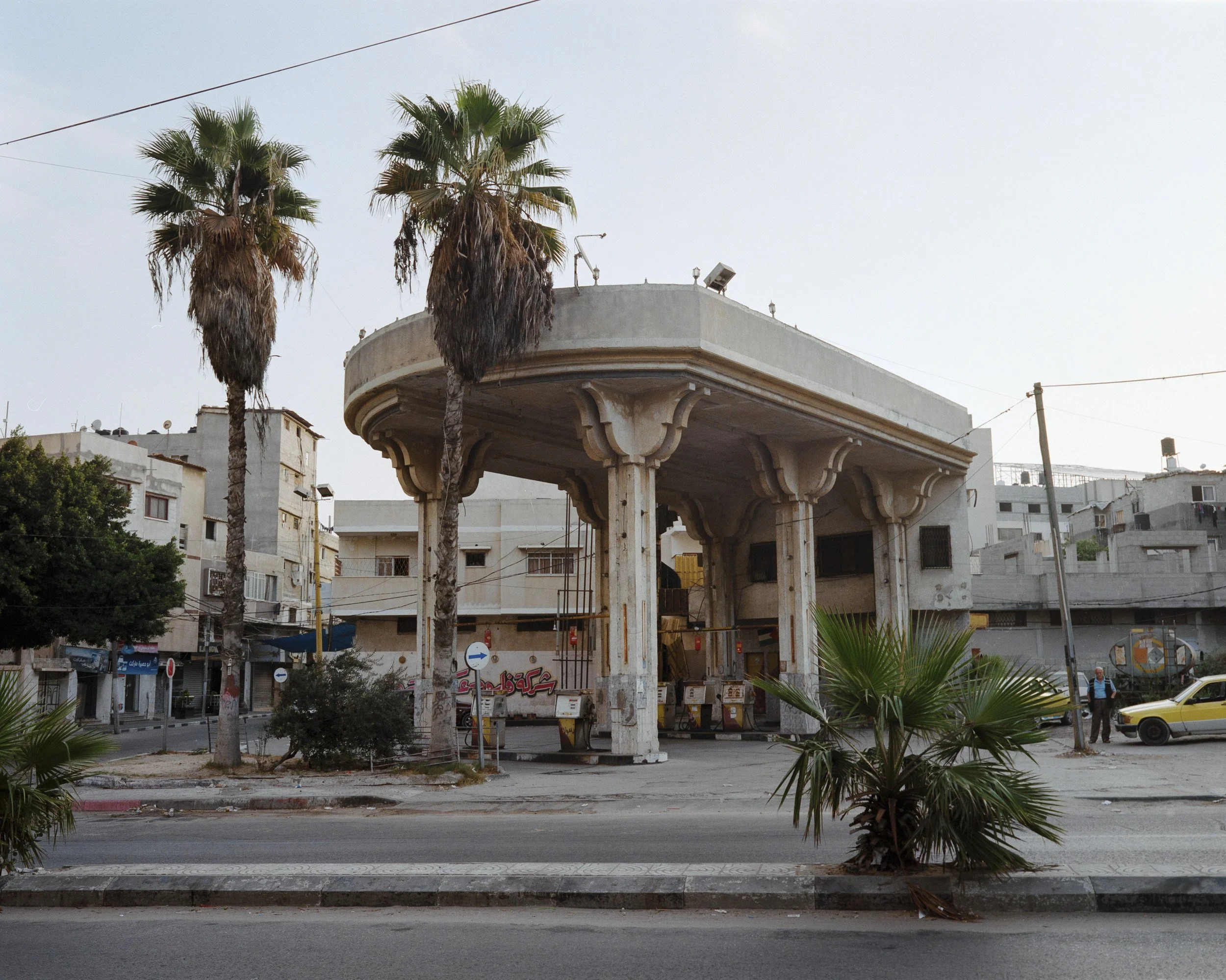 etrol station, Gaza City, October 4 2022.  © Lucien Lung / Riva-Press