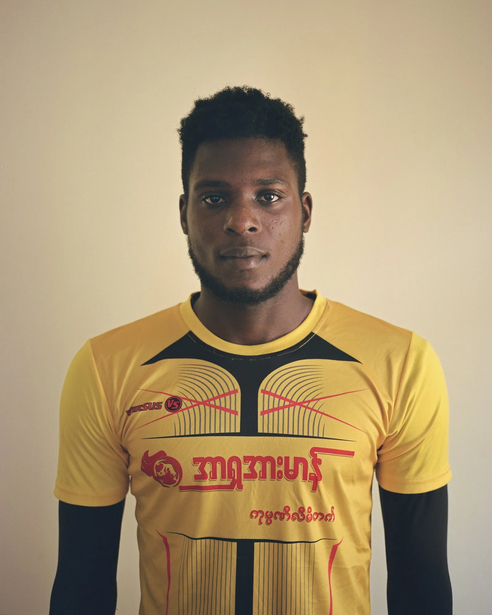 Samuel, Rakhine United FC, Watharli Stadium, Sittwe, Rakhine, Myanmar, April 4th 2019. © Lucien Lung / Riva