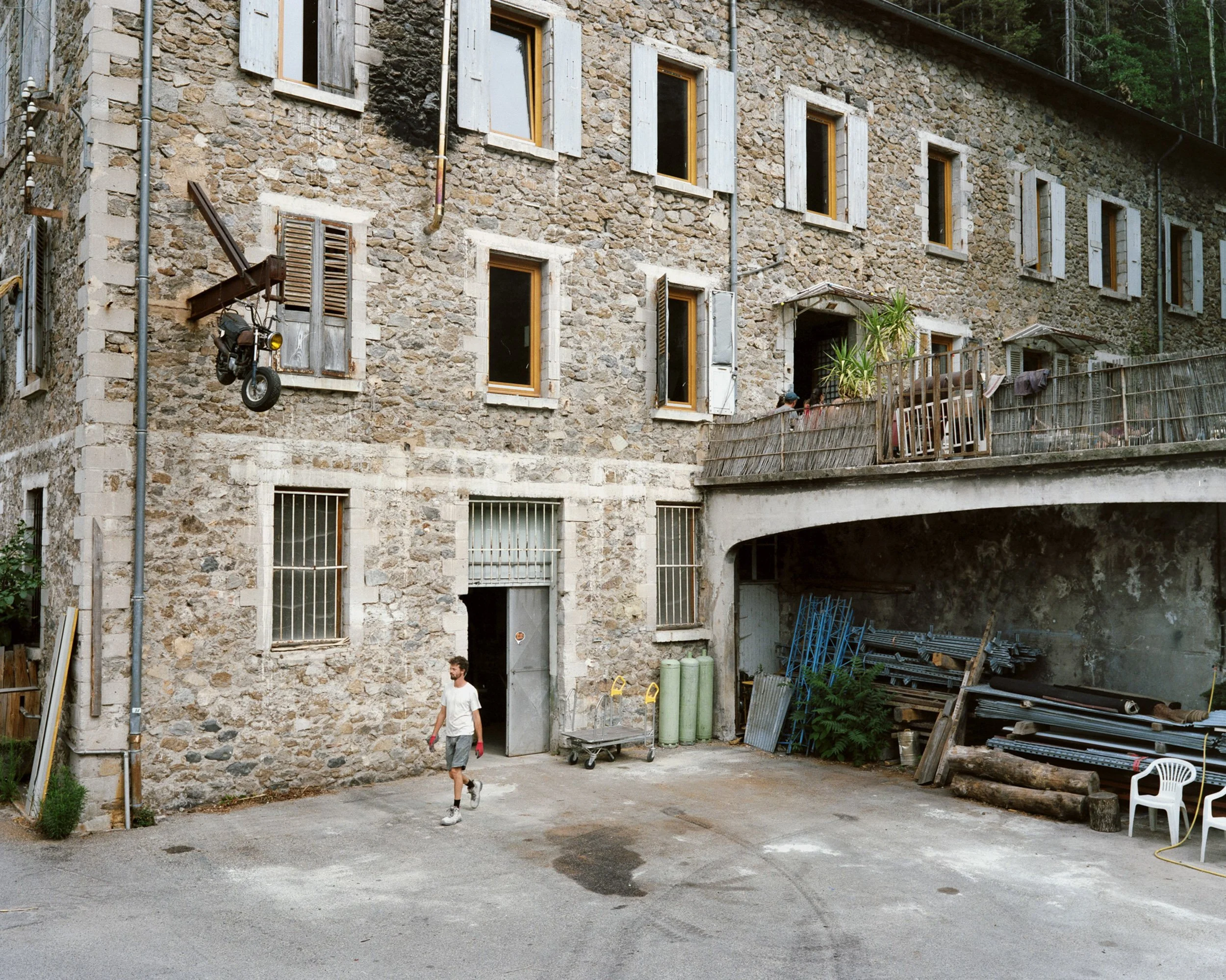 Bâtiment principal du Moulinage de Chirols