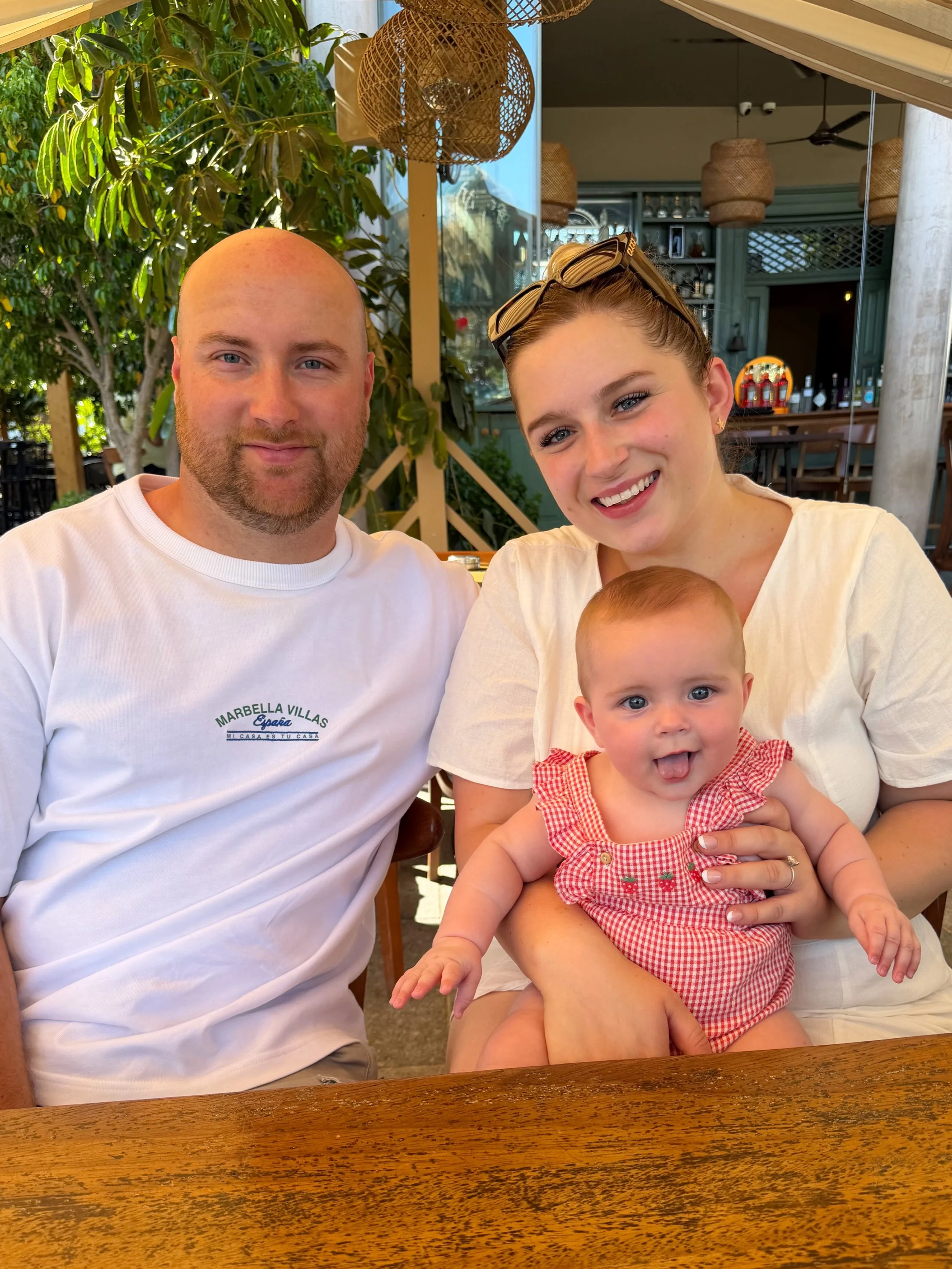 My babies. My partner. My world 🥺🤍 (plus the mama &amp; minis) my toddler will never participate.. I swear he is still the CENTRE of our world 😂 but when nanny &amp; grandad are here&hellip; we have NO chance 

I love you @ashthompson95 &amp; I ca