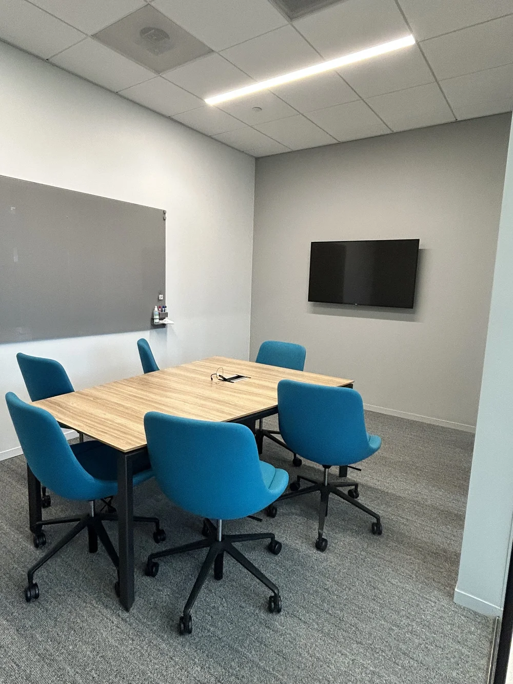 Small meeting room at 65 Fairchild
