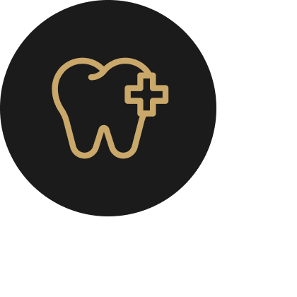 Teeth whitening and dental care icon