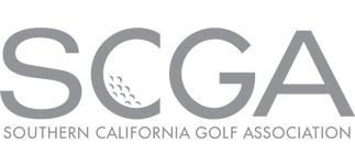 Logo of Southern California Golf Association (SCGA) with large letters 'SCGA' and the full name underneath.