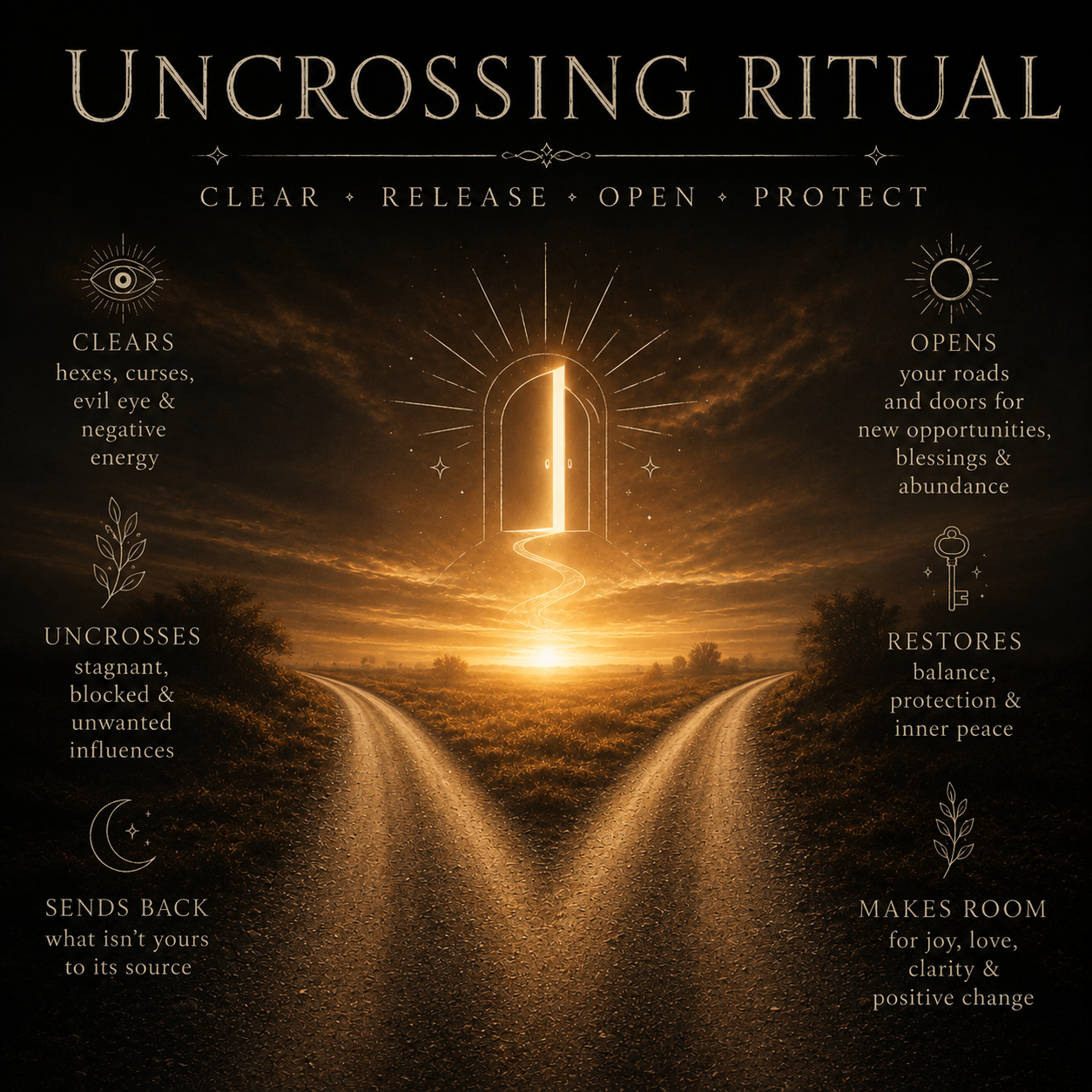 Uncrossing + send it back ritual