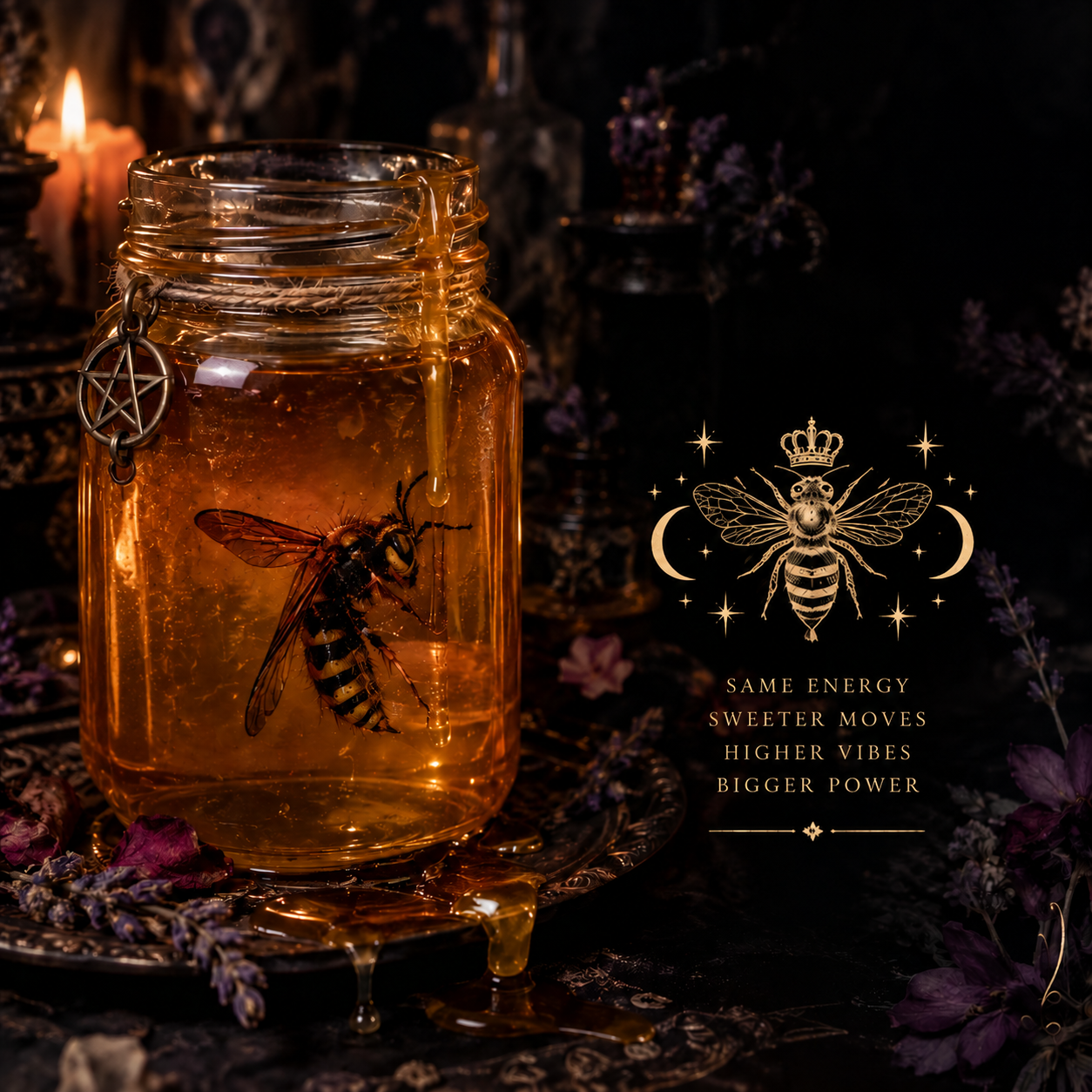Stickie Honey Jar spell