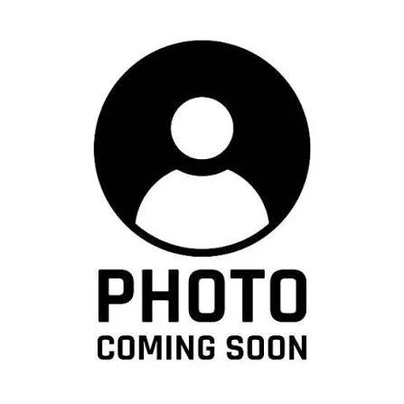 Placeholder image with a black circle icon representing a person and the text 'PHOTO COMING SOON' beneath it.