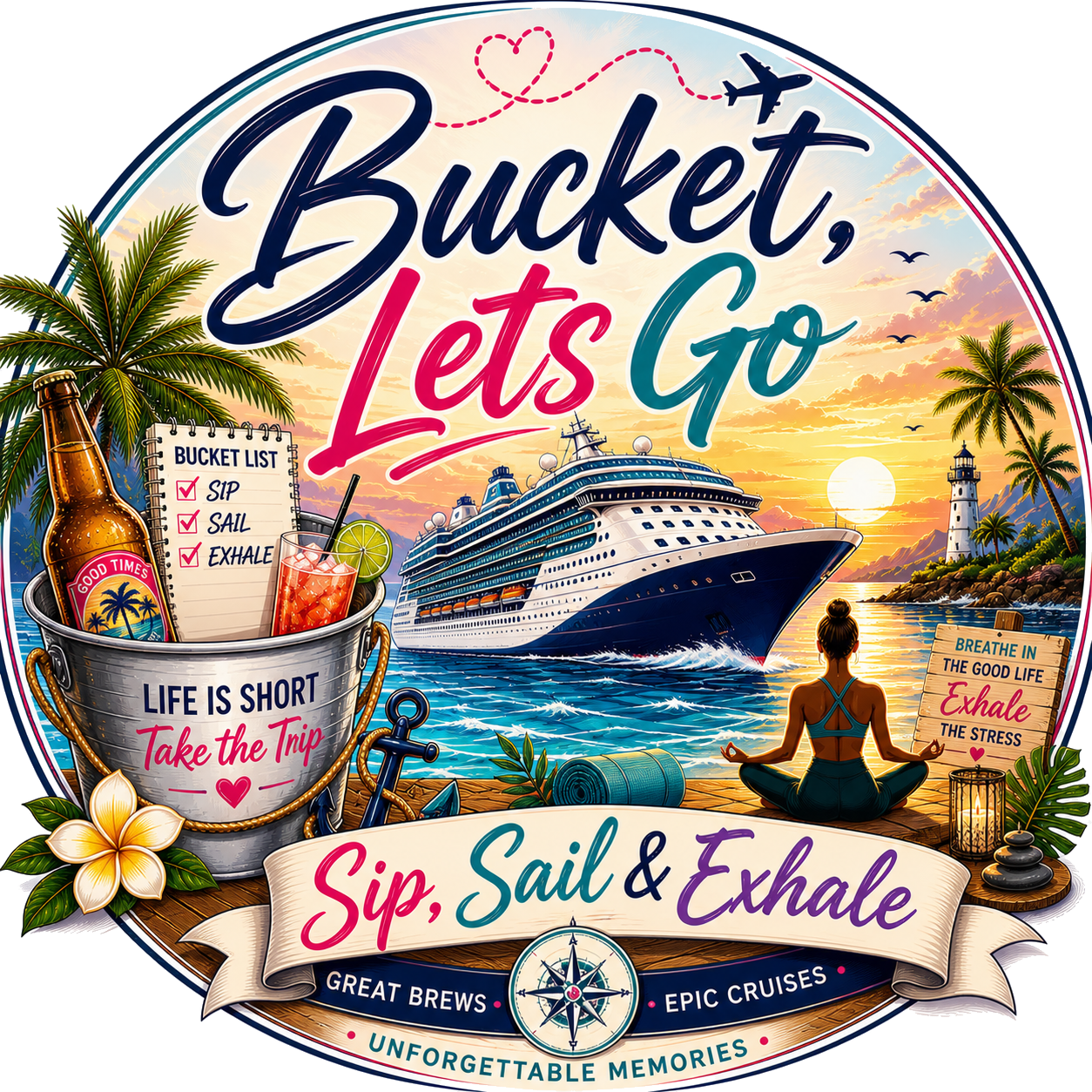 Bucket Lets Go Travel