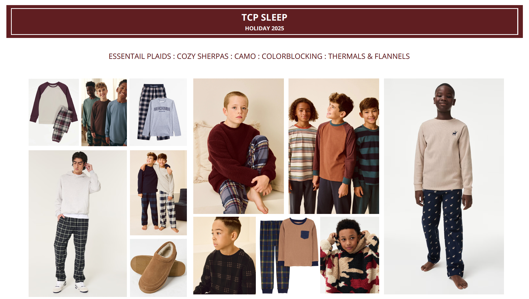 2026 HOLIDAY BOYS SLEEP