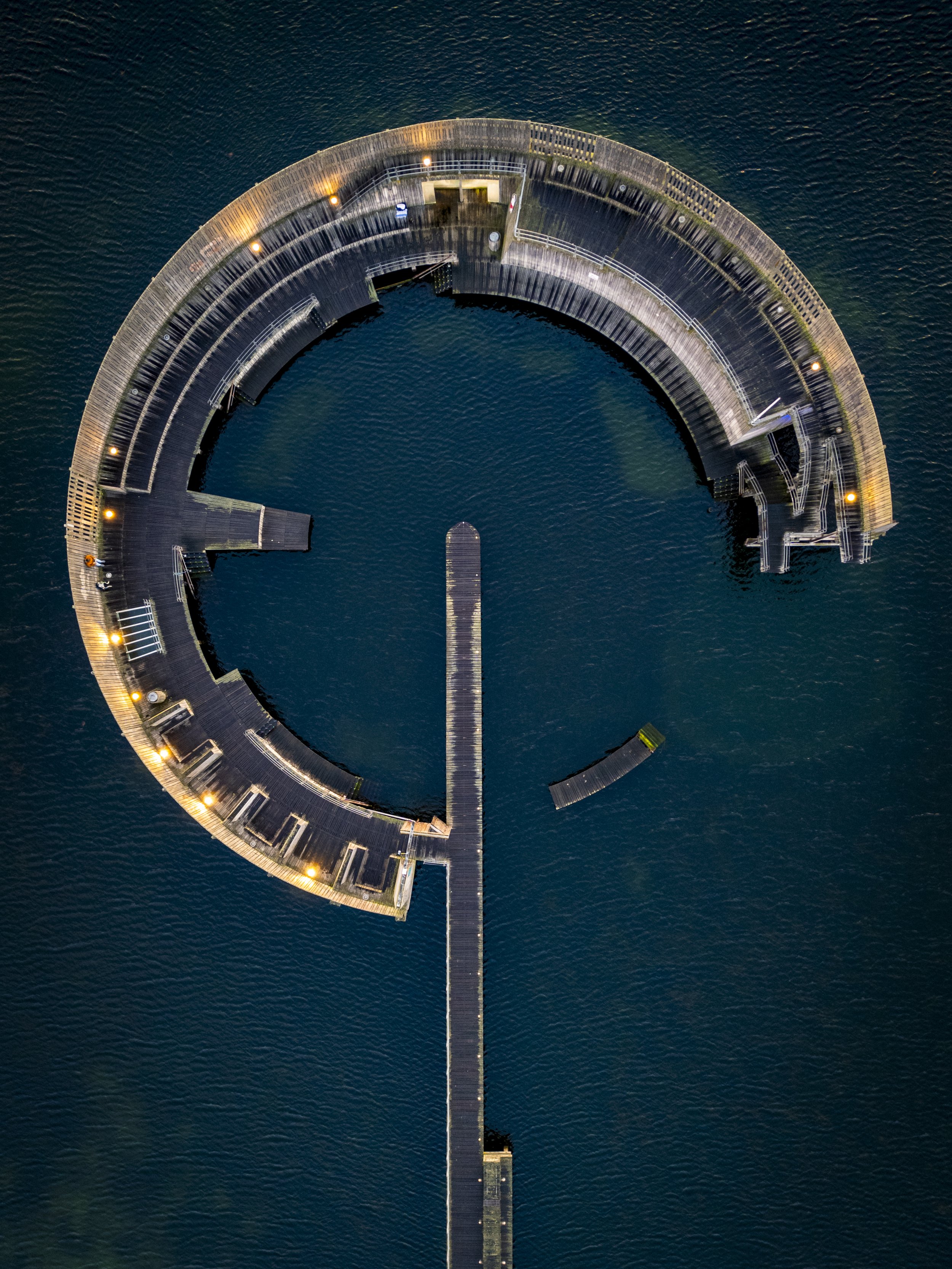 Kastrup Søbad. Dronefoto.