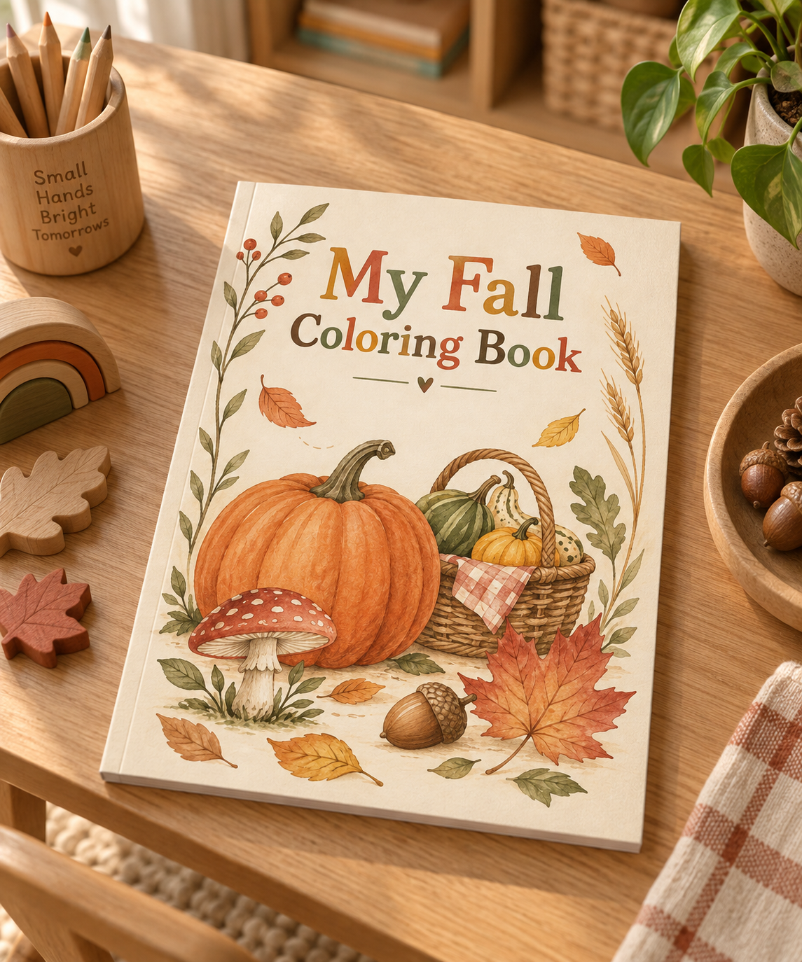 🍁 Swap the Screen for Crayons: Dive Into Autumn with "My Fall Coloring Book" 