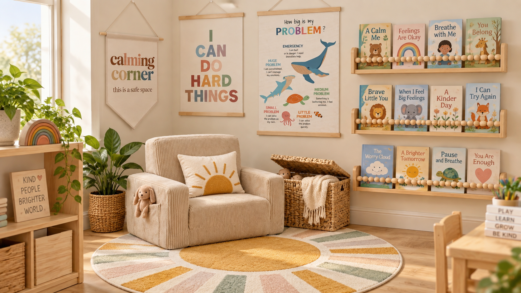 Creating a Safe Space to Feel: The Magic of a Calming Corner for Kids 🌿✨