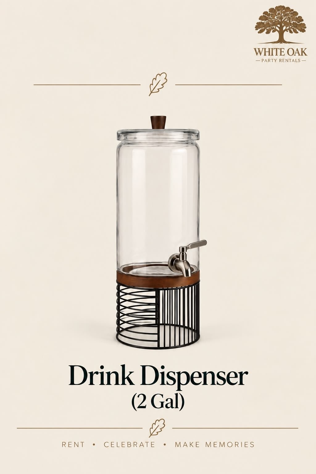 Drink Dispenser - $15