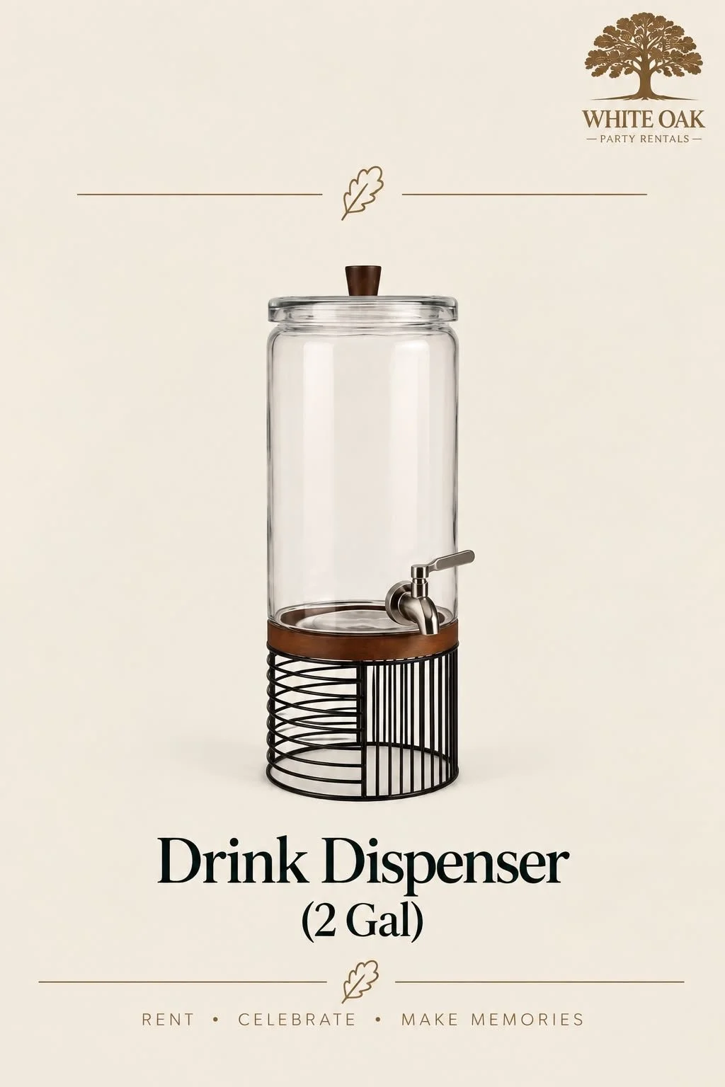 Drink Dispenser - $15