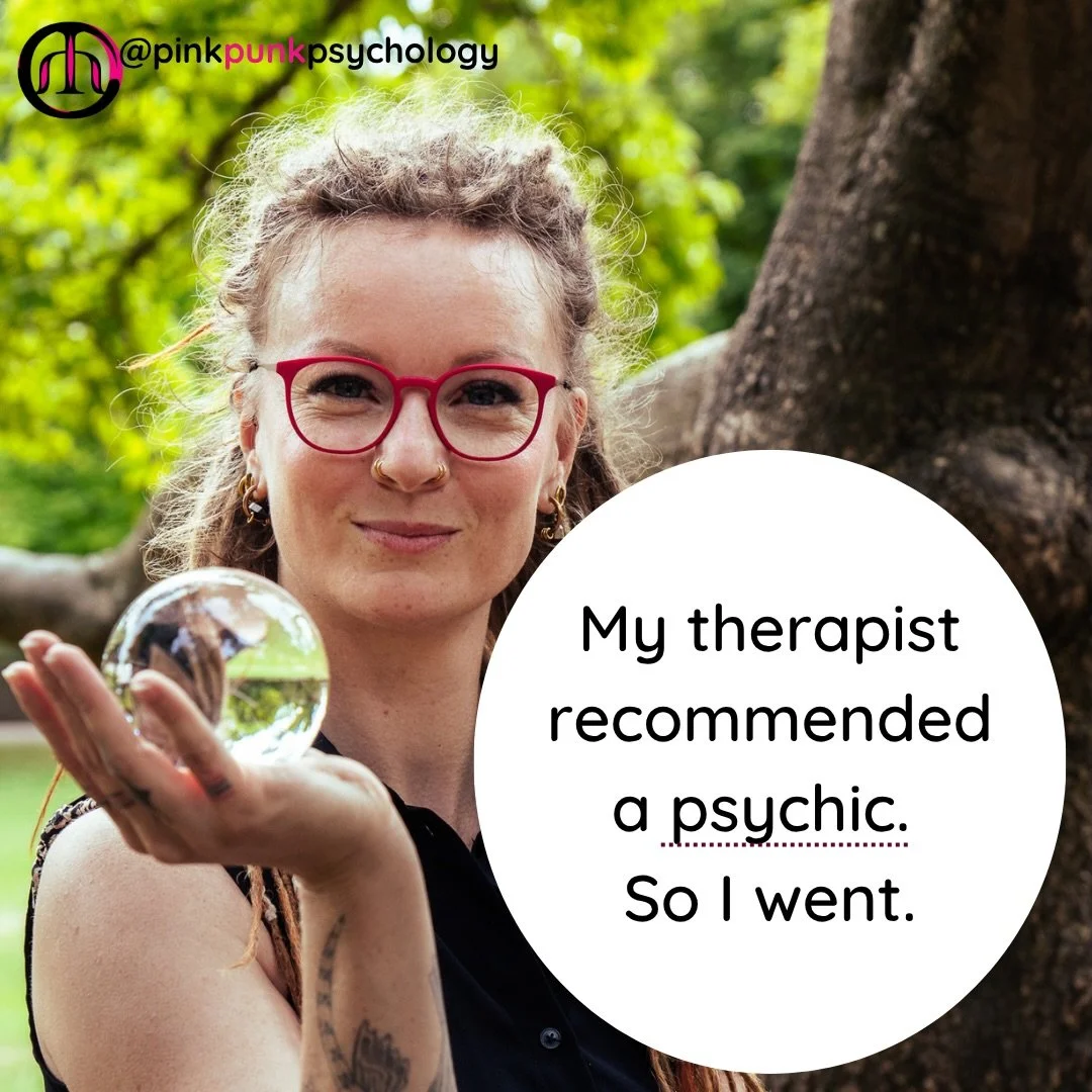 My therapist recommended a psychic. No joke. 🔮

I was facing a big decision - leave the clinic or stay? - and drove to the Black Forest. Some of what happened there I can explain (cold reading, the Barnum effect). Some of it I still can&rsquo;t.

Bu