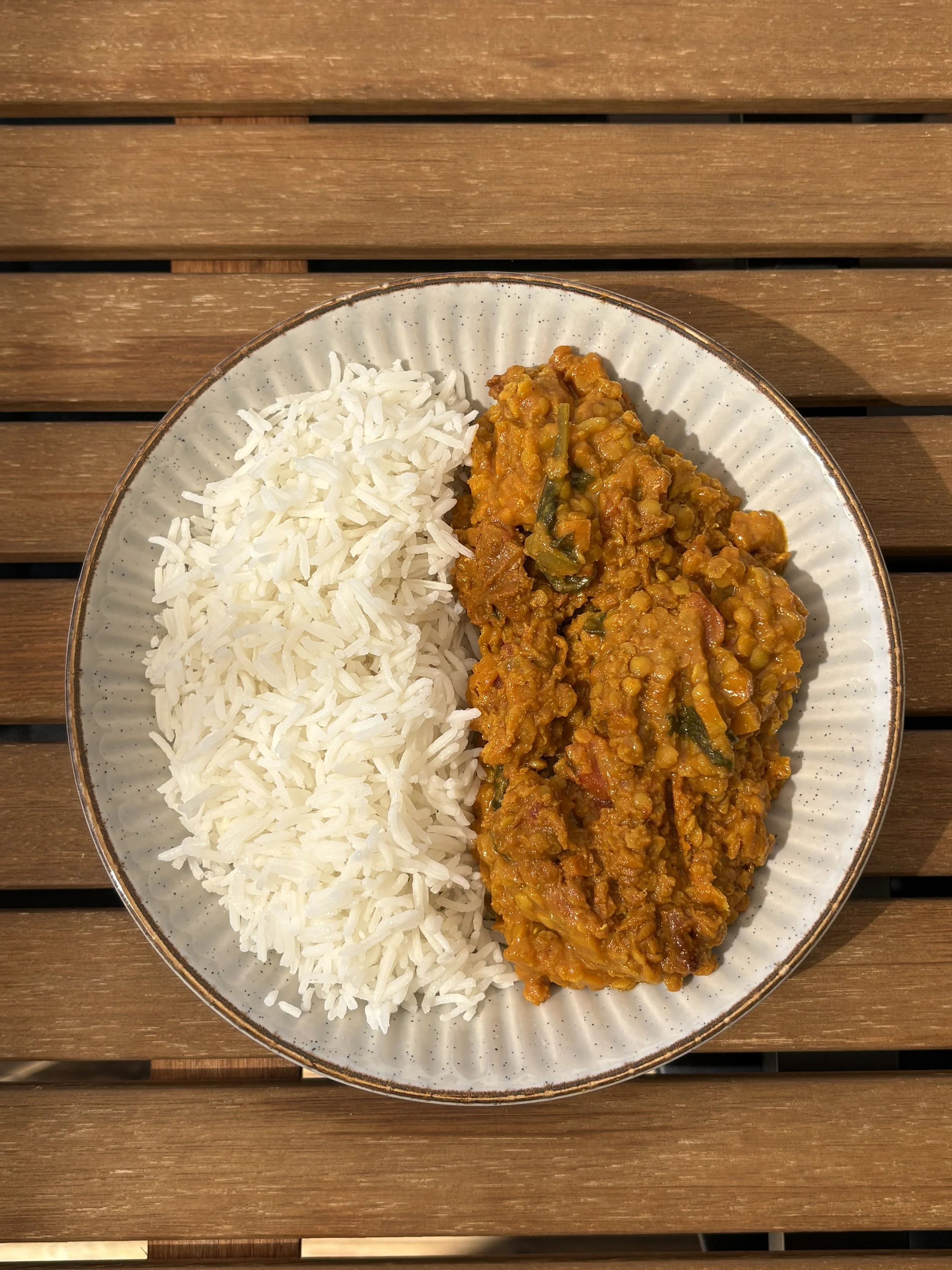 Dahl de Lentilles Corail & Riz