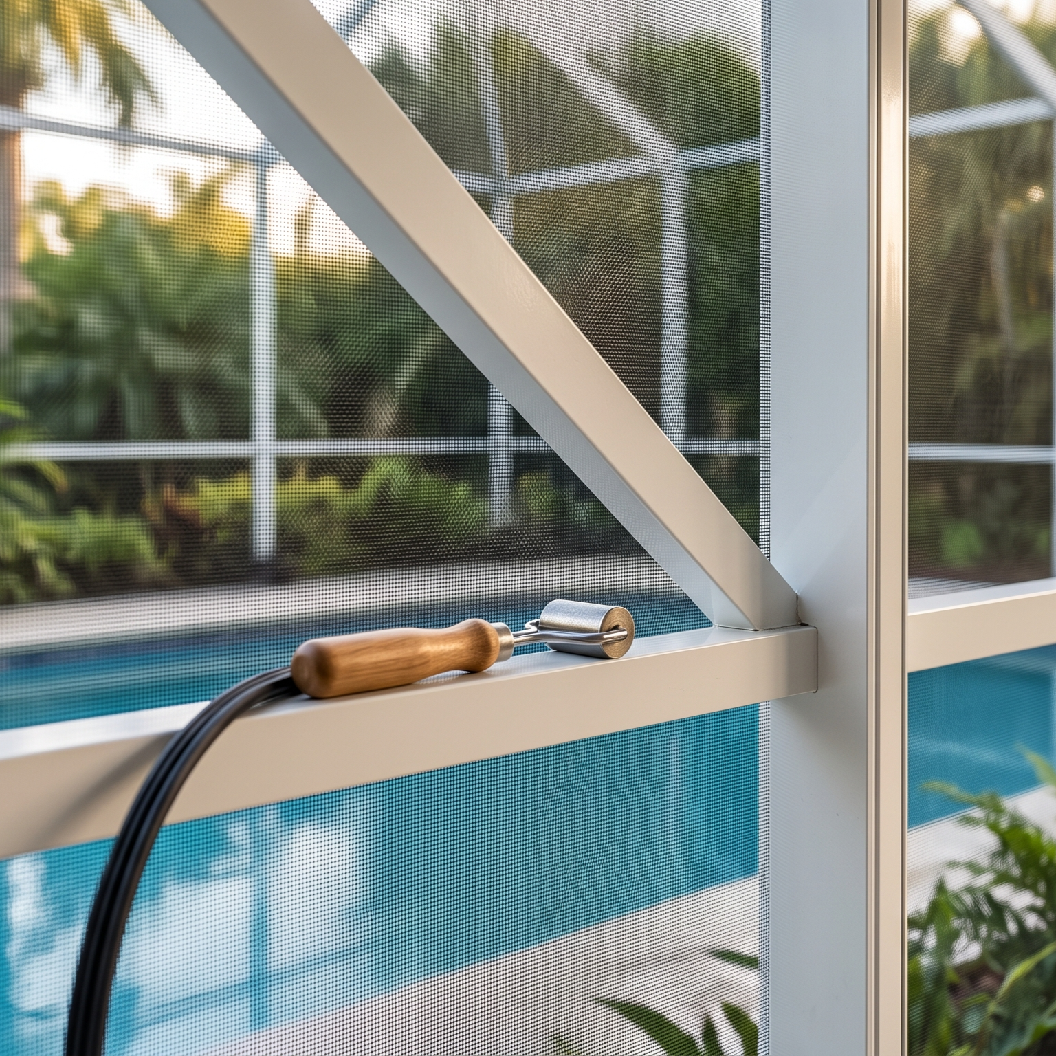 Lanai Screen: Repair or Full Replacement? How to Tell