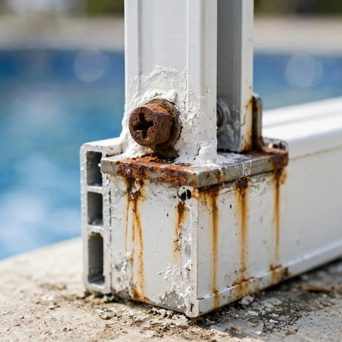 Pool Cage Corrosion: What Rusts and How to Stop It