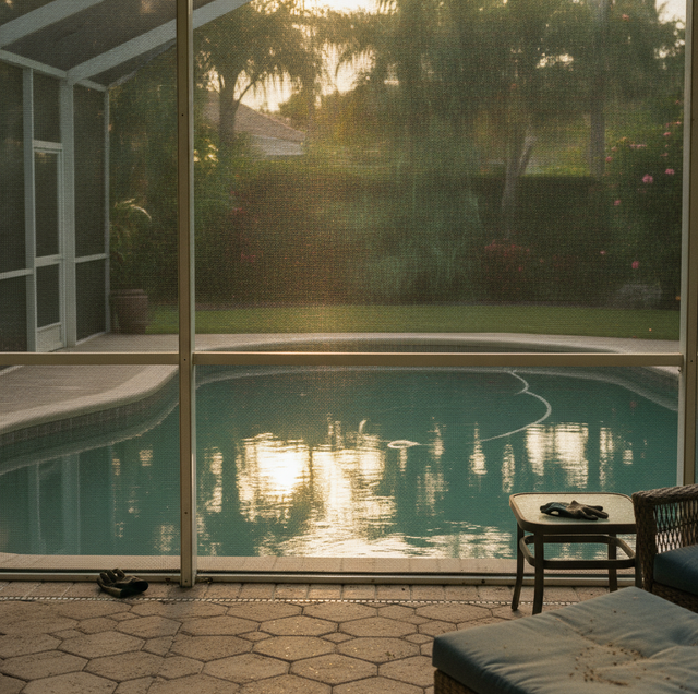 Privacy Screen vs Solar Screen: Which One Your Lanai Actually Needs