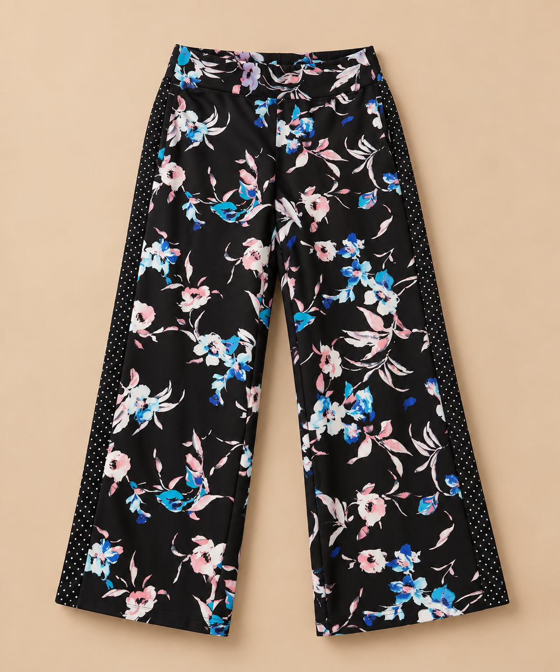 Lane Bryant Floral Flowy Work Pants - Size 14/16