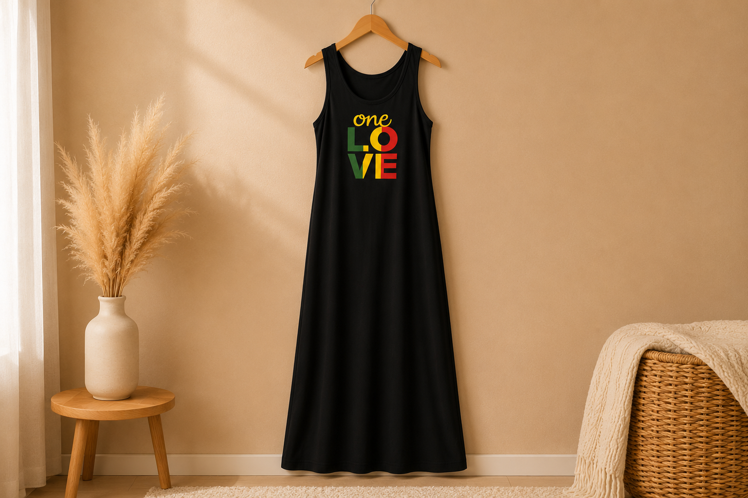 Chic 'One Love' Fitted Dress - XL