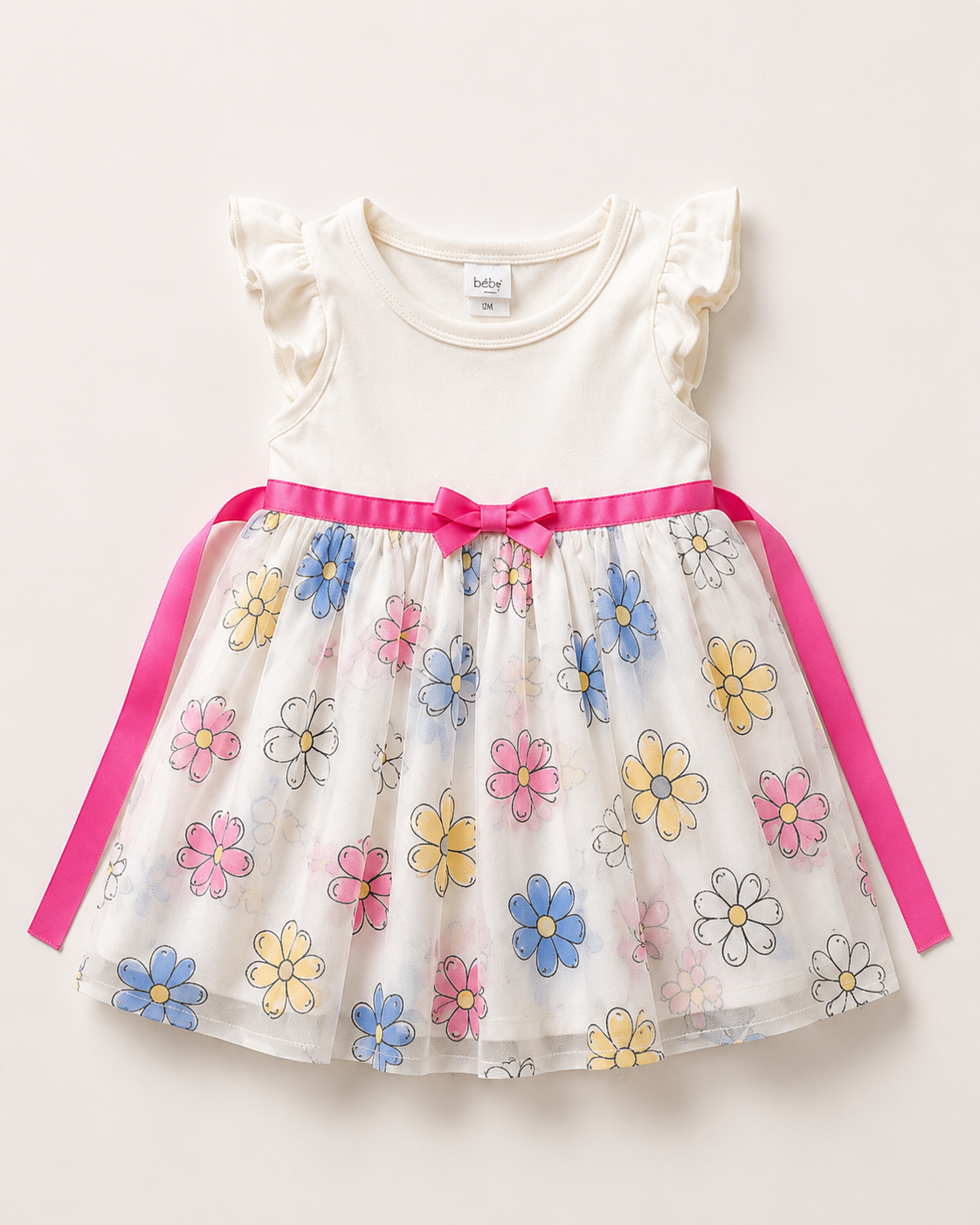 Just Lizzy Floral Charm Toddler Dress - Size 18 Months