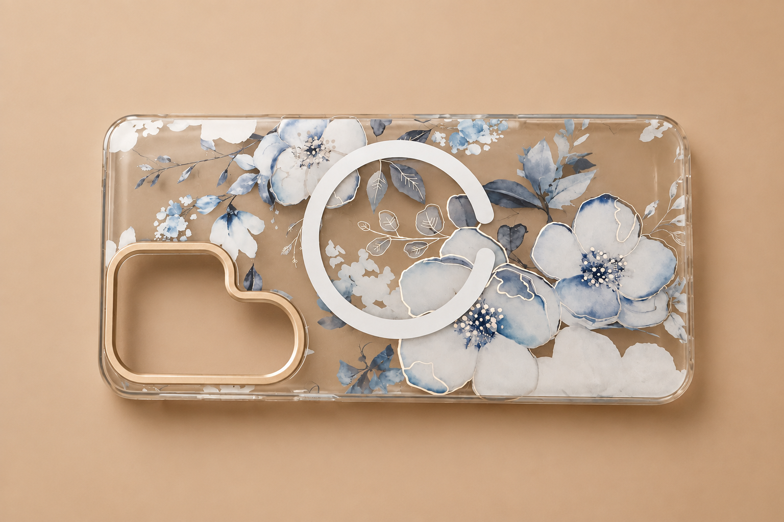 Floral Blue S26 Ultra Phone Case