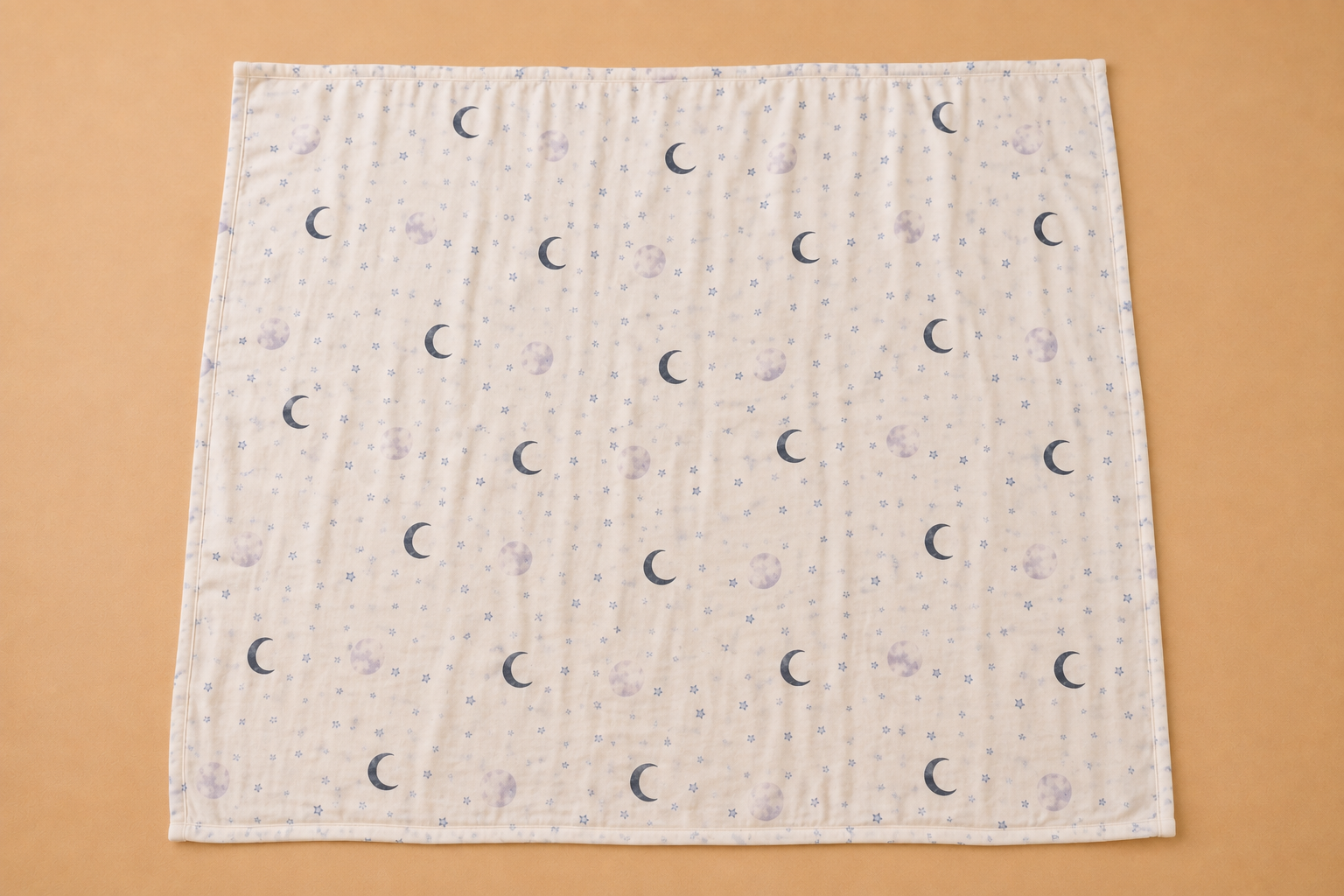 Cozy Moon & Star Swaddle Blanket