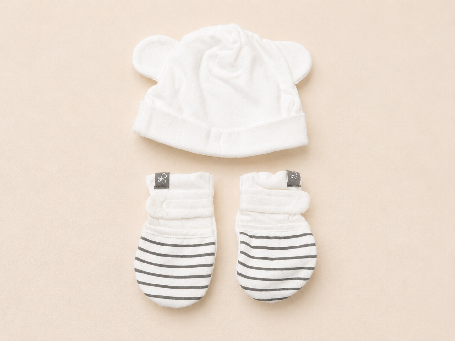 Cozy Newborn Glove & Hat Set