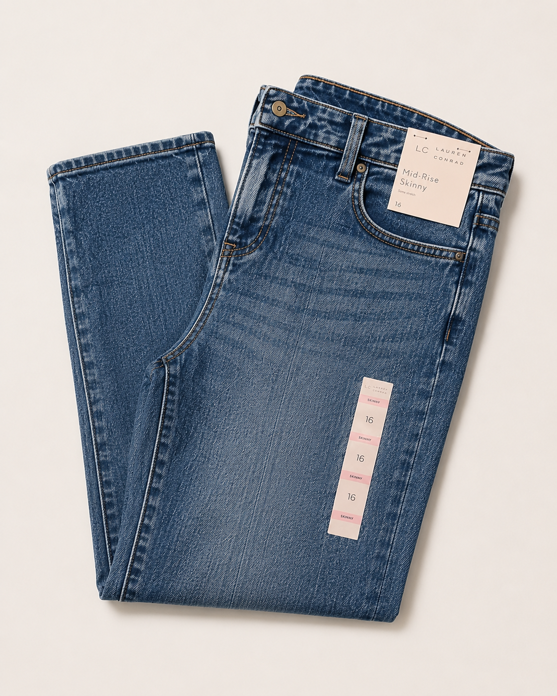Lauren Conrad Never-Worn Skinny Jeans - Size 16