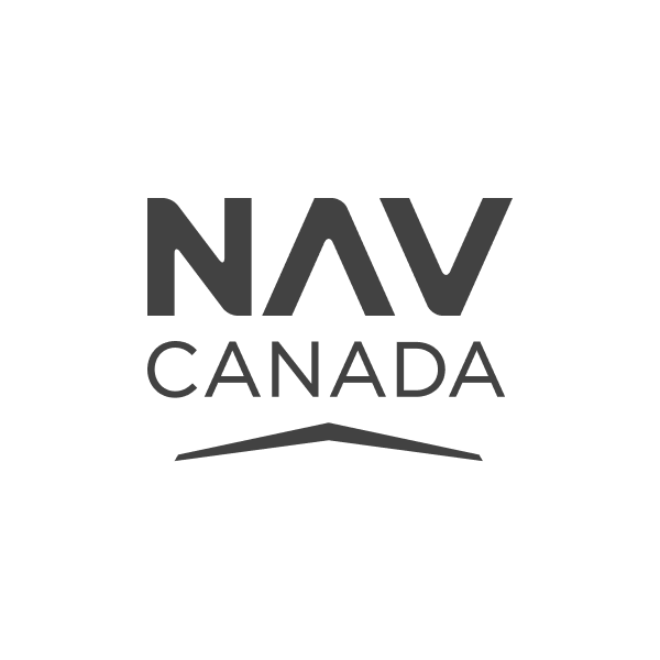 NAV Canada logo with stylized airplane wing symbol