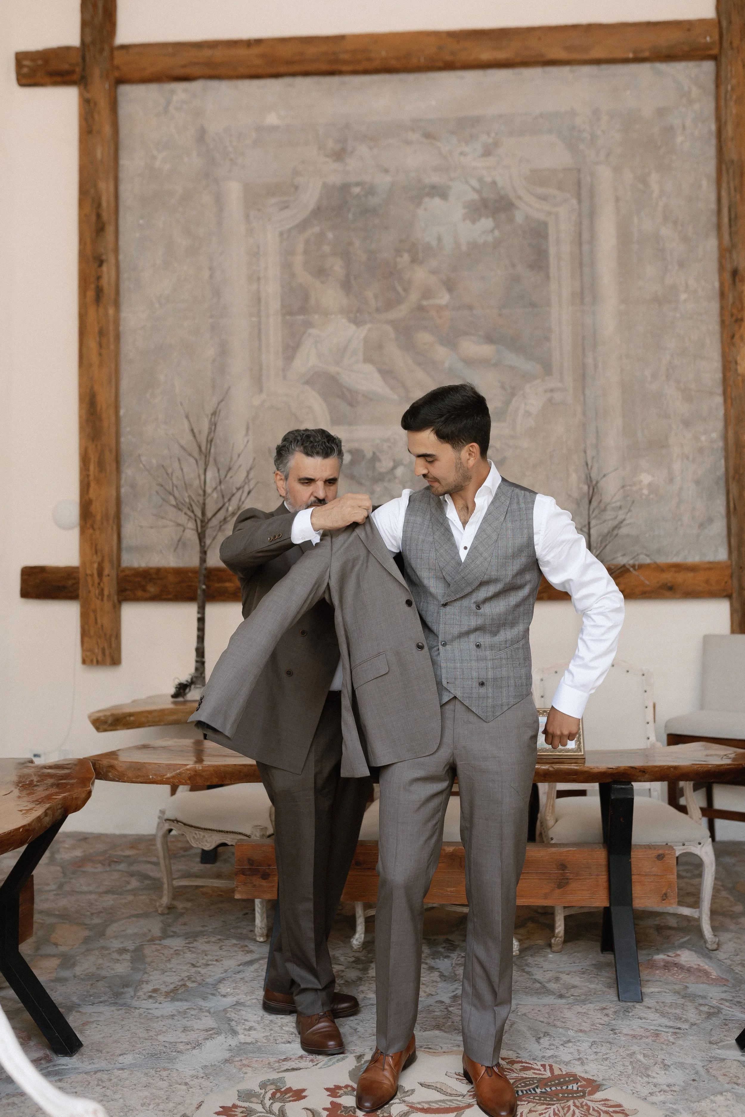 Traje a la medida de 3 piezas