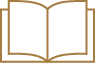 Icon of an open book.