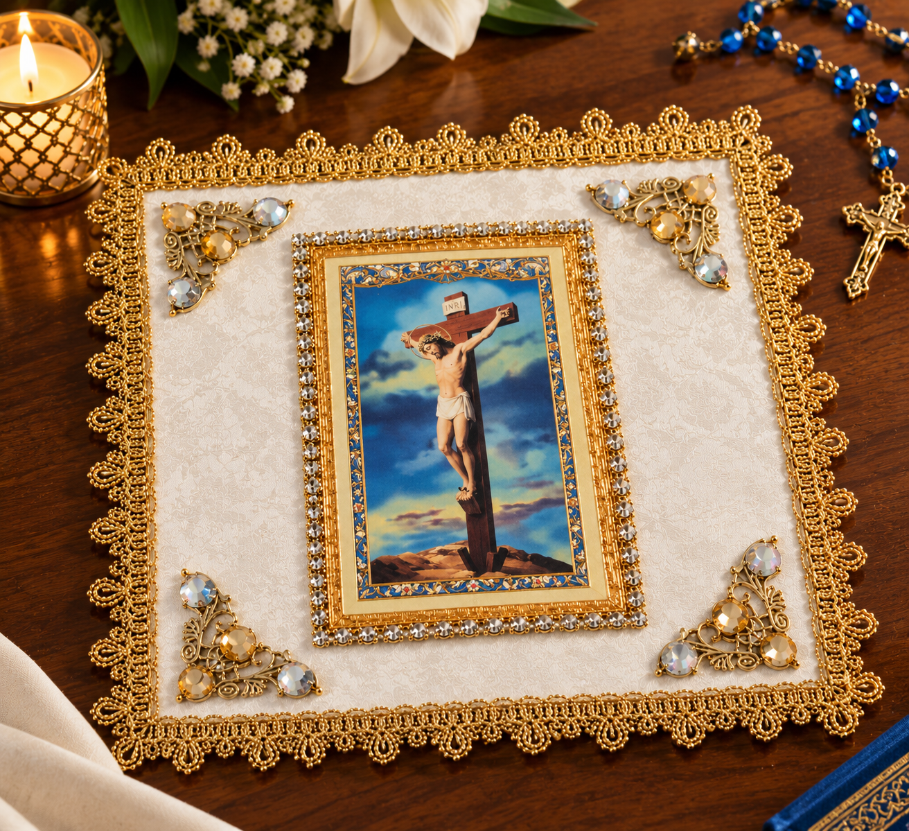 At the foot of the Cross
