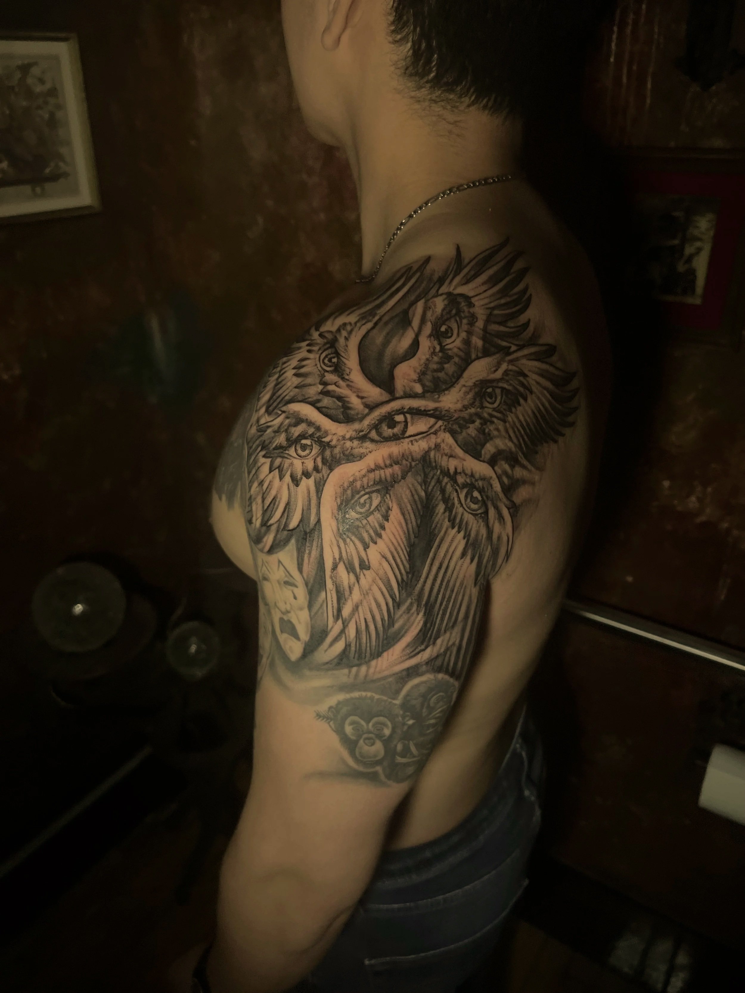 Biblically accurate Angel tattoo